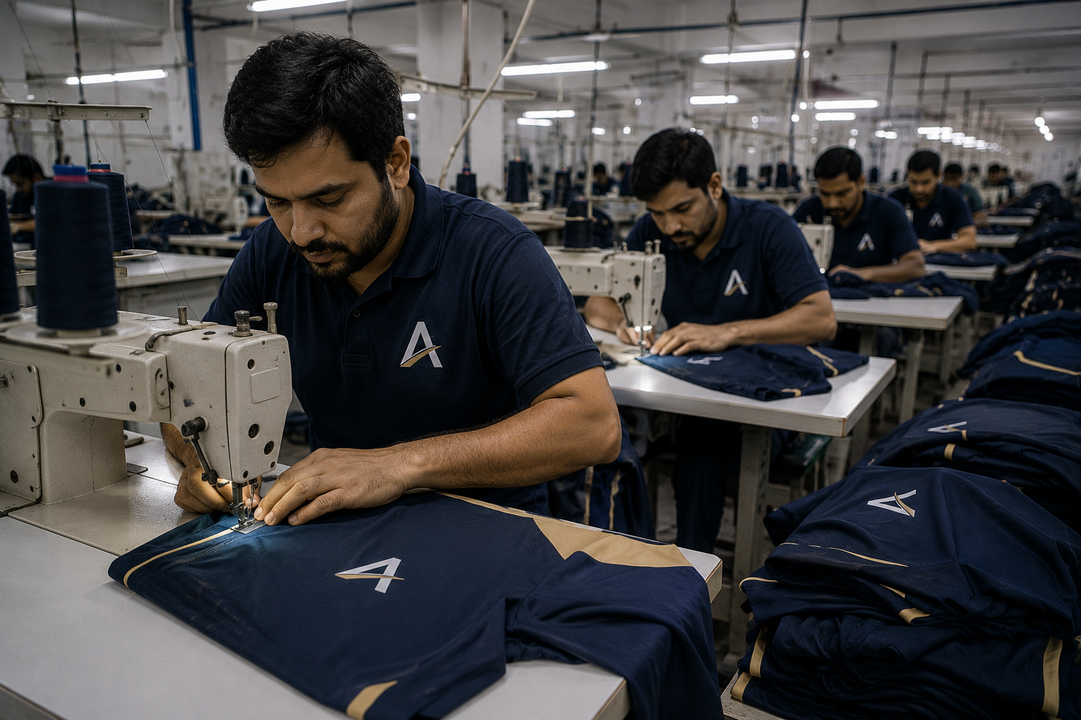 Planned Bulk Sportswear Production